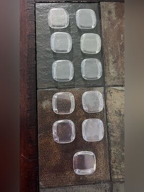 11 Clear Protective Covers - Compatible with FitBit Sense 1